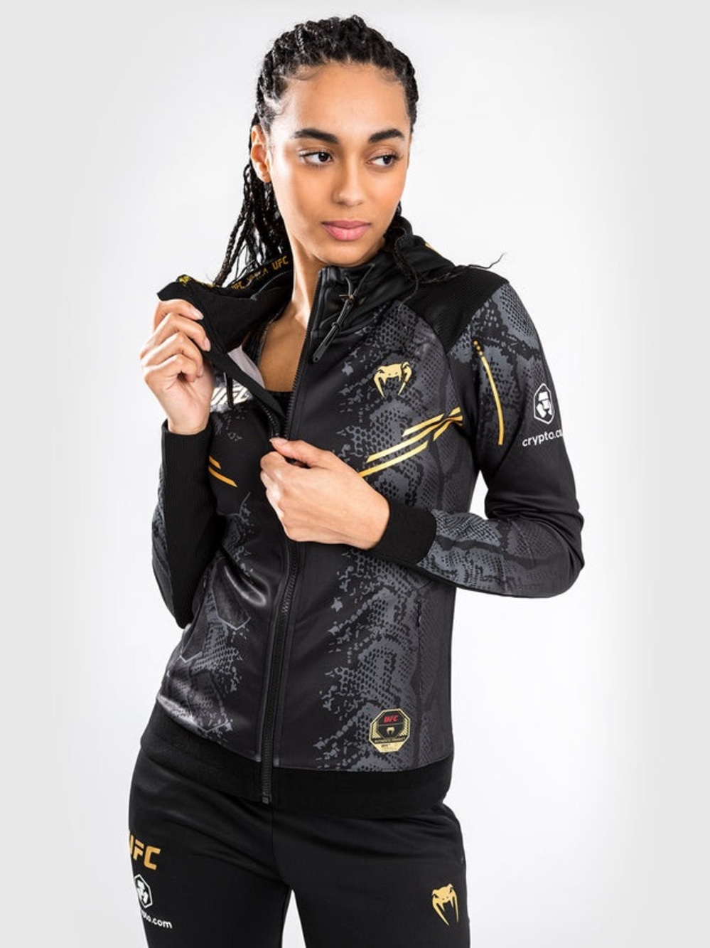 UFC Adrenaline by Venum Authentic Fight Women's Walkout Hoodie